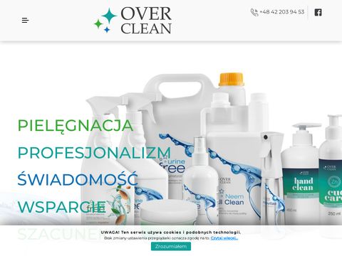 Over-clean.pl - kosmetyki dla starszych