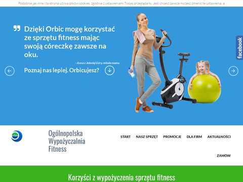 Orbic.pl wypożycz rower stacjonarny do domu