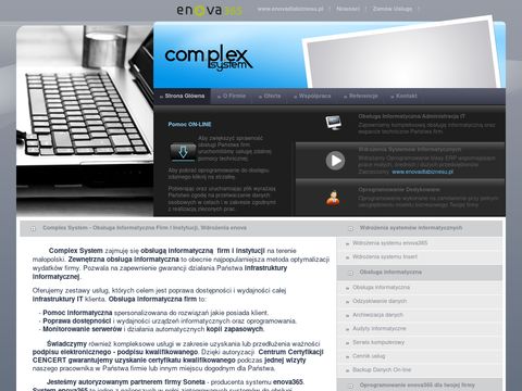 Complexsystem.pl - obsługa informatyczna firm