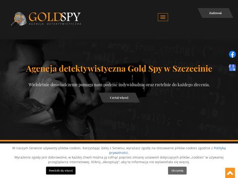 Goldspy.pl - prywatny detektyw Szczecin