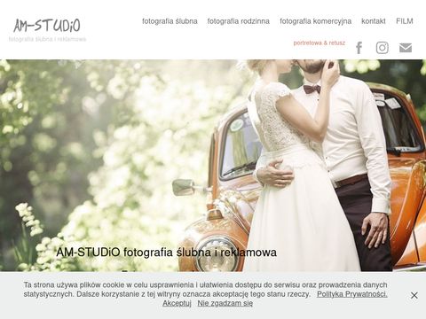 Am-studio.eu - fotografia ślubna i reklamowa