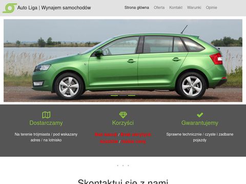 Autoliga24.pl - wynajem aut osobowych Gdańsk
