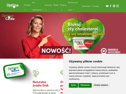 Optymalnewybory.pl - margaryna na cholesterol