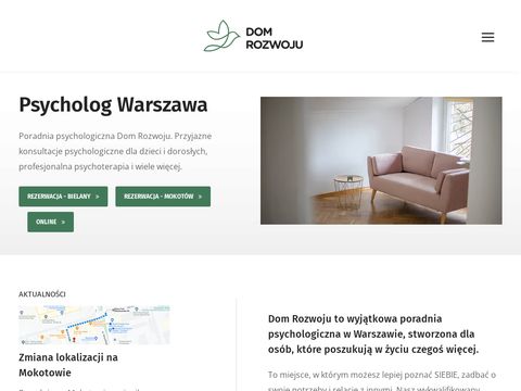 Dom-rozwoju.pl - psychoterapia Warszawa Bielany