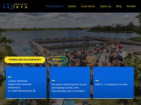 Dwaobliczasportu.pl - obozy gamingowe
