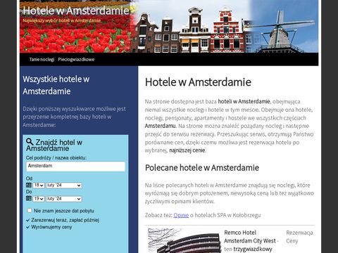 Hotele w Amsterdamie
