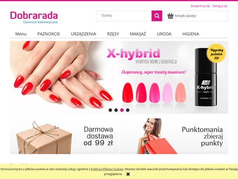Dobrarada.com.pl - żele uv, tipsy, rzęsy