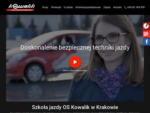 Oskowalik.pl nauka jazdy Czyżyny