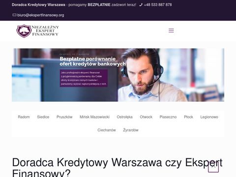 Kredyty Warszawa - Credit Center Jacek Proniewicz