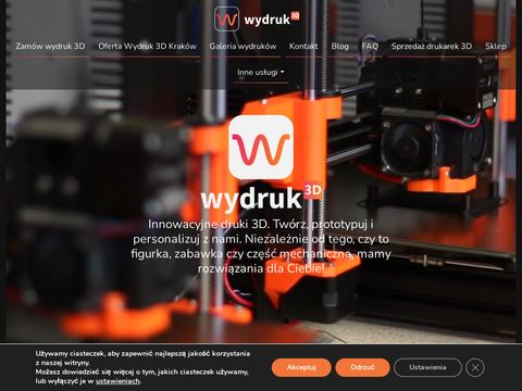 Wydruk3d-krakow.pl centrum druku 3D