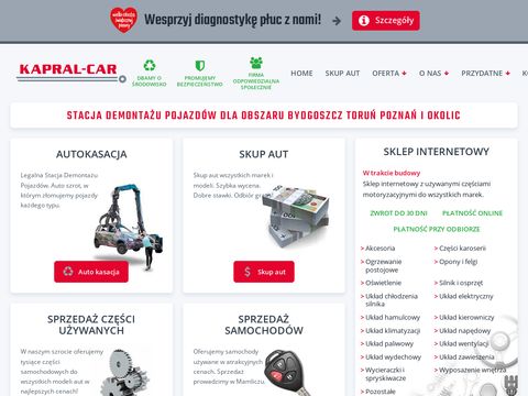 Kapral-car.pl - złomowanie i części samochodowe