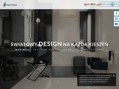 Harimex.pl - tworzymy styl łazienki