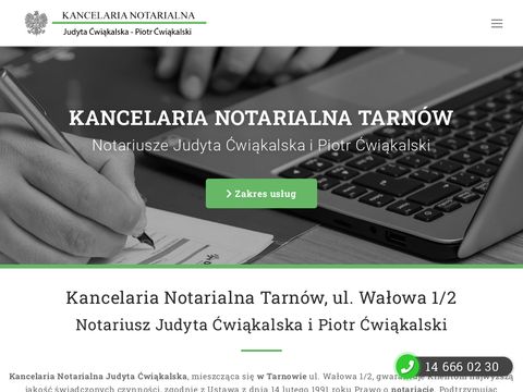 Notariusze-tarnow.pl - Ćwiąkalscy