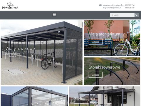 Megaandrea.pl producent stojaków rowerowych