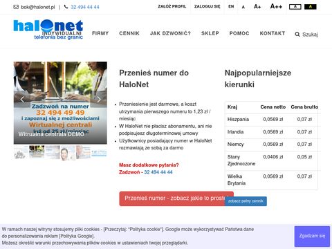 Telefonia internetowa HaloNet - VoIP