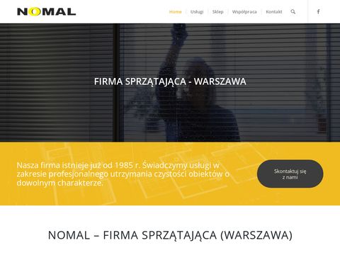 Nomal.waw.pl - sprzątanie biur Warszawa