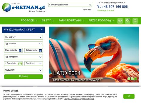 E-retman.pl - biuro podróży