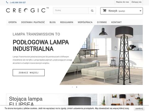 Creogic.pl lampy nowoczesne - duży wybór