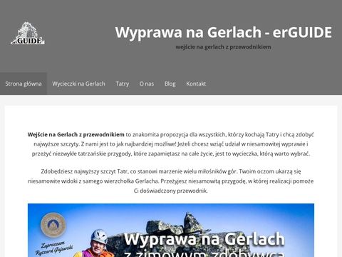 Erguide.pl - wspinaczka na Gerlach