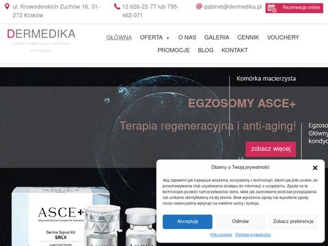 Dermedika.pl - gabinet kosmetyczny