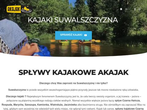 Akajak.pl spływy kajakowe na Litwie i Suwalszczyźnie