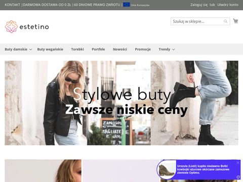 Estetino.pl - internetowy sklep z butami