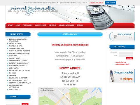 Telefony komórkowe Wrocław, akcesoria gsm