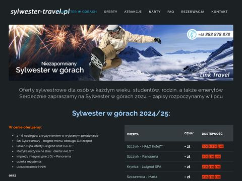 Sylwester.travel.pl - organizacja zabawy