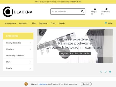 DlaOkna.pl - rolety okienne sklep