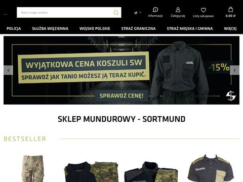 Sortmund - sklep z odzieżą wojskową