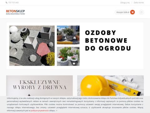 Betonsklep.pl - płyty betonowe