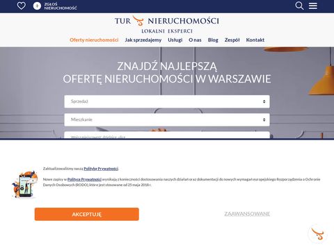 Tur Nieruchomości - biuro nieruchomości Warszawa