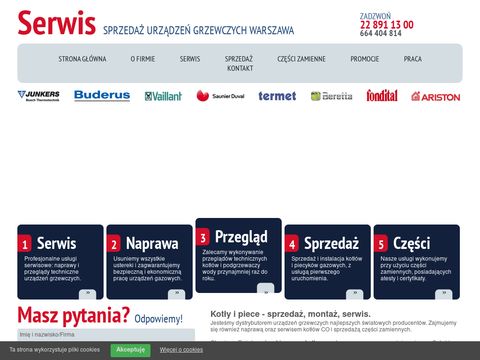 Serwisgrzewczy.com.pl w Warszawie