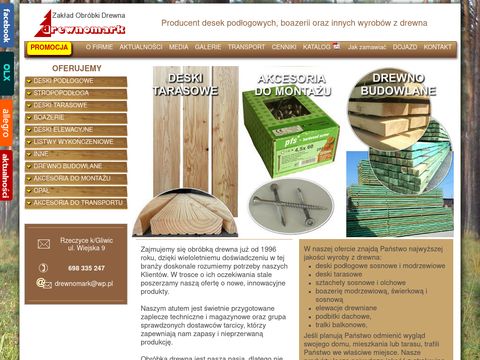 Drewnomark producent desek podłogowych