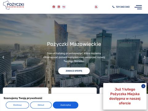 Pozyczkimazowieckie.pl - dla przedsiębiorców