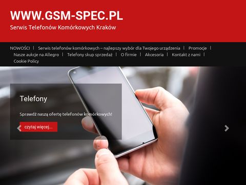 Gsm-spec - telefony komórkowe, serwis, sprzedaż
