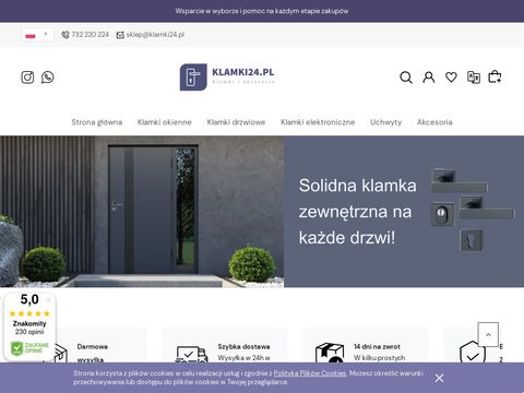 Klamki24.pl - sklep z klamkami i akcesoriami