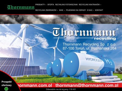 Thornmann.com.pl - utylizacja wiatraków