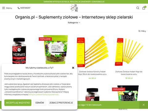 Organis.pl - sklep zielarski online