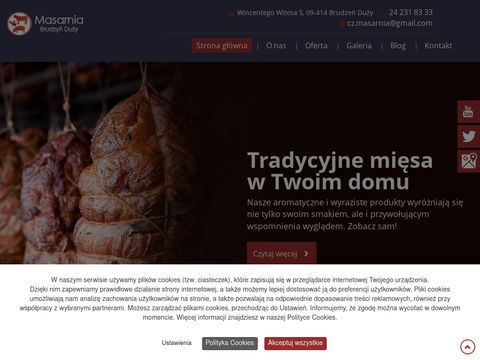 Czachorowskamasarnia.com.pl Brudzeń Duży