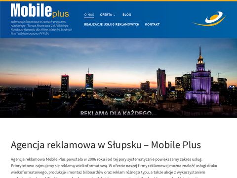 Mobile-plus.pl reklama Słupsk