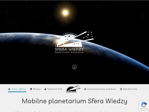 Sferawiedzy.pl mobilne planetarium