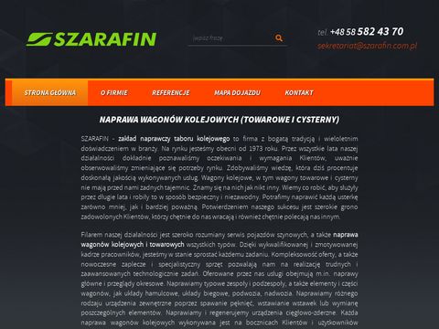Serwiswagonow.szarafin.com.pl