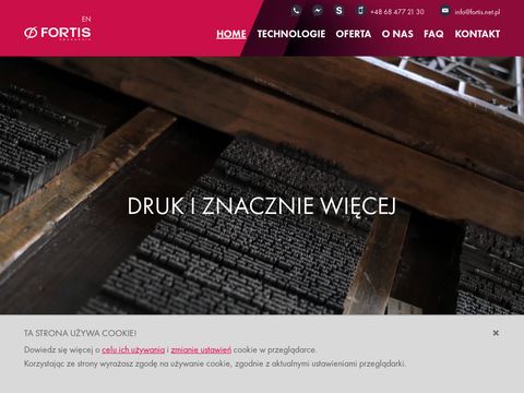 Fortis.net.pl - drukarnia internetowa
