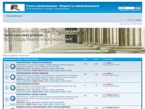 Forum-odszkodowania.eu - pomoc