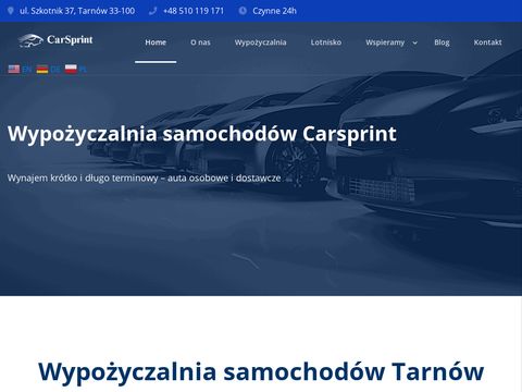 Carsprint.pl - wypożyczalnia samochodów Tarnów