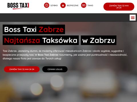 Boss Taxi - najtańsza taksówka w Zabrzu