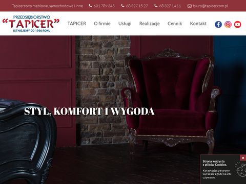 Tapicer.com.pl pracownia tapicerska Zielona Góra