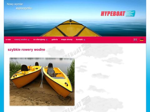 Hypeboat.com - rowery wodne od producenta