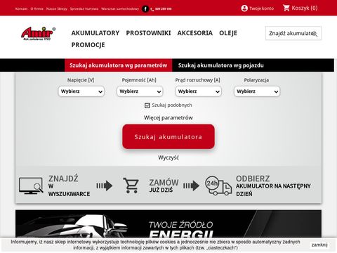 Amir.net.pl - akumulatory samochodowe